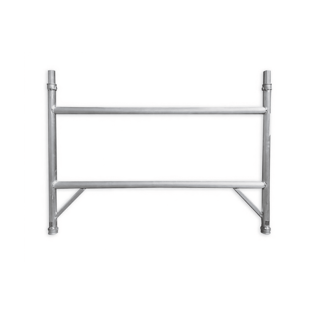 Rebríkový rám hliníkového lešenia 1450 x 1000 s 2 priečnikmi
