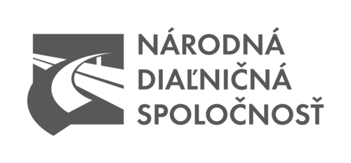 Logo národní dálniční společnosti Trojřádkové