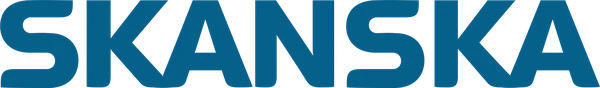 Logo Skanska – spokojený zákazník Svět lešení, hliníkové lešení
